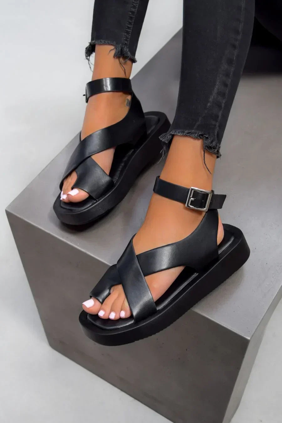 LP | | Sandali gladiatori spessi