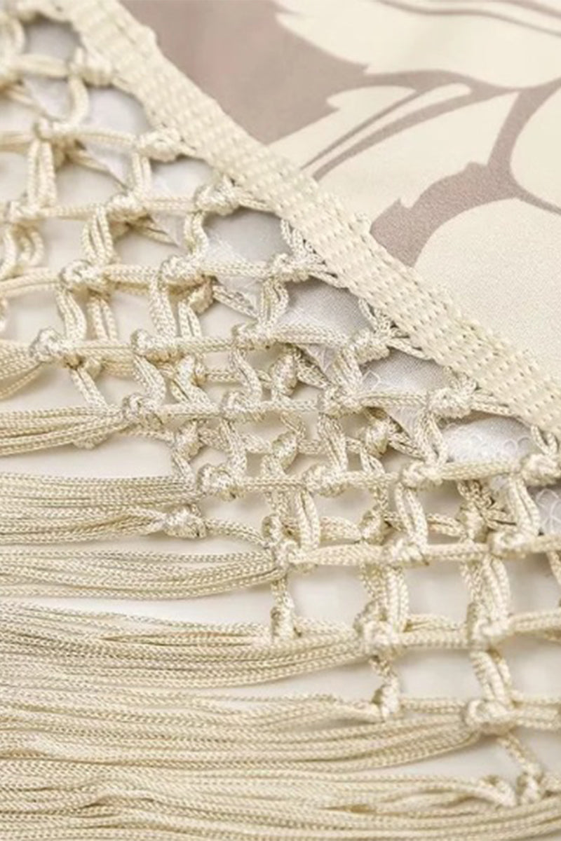 LP | Abiti asimmetrici con scollo a V e pompon a forma di cuore