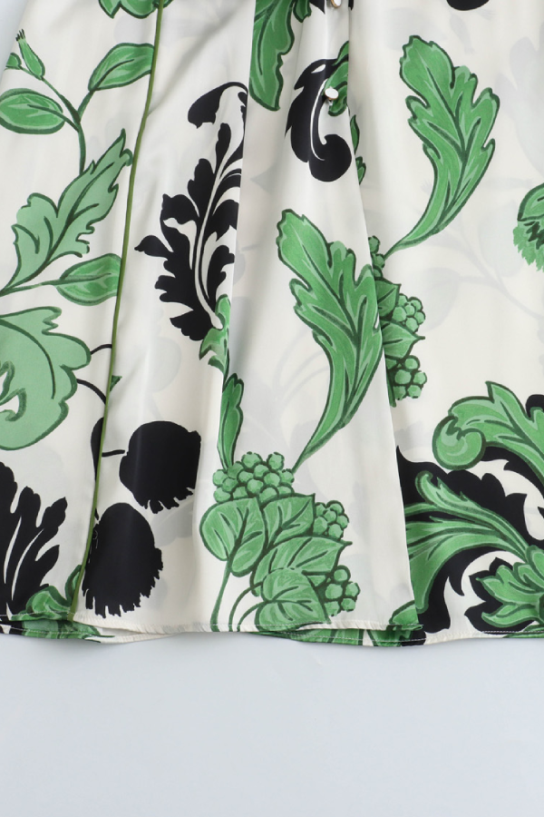 LP | Abito a maniche lunghe con cintura in vita in stile camicia