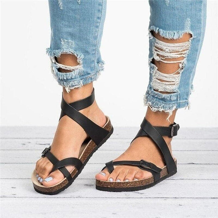 LP | | Sandali eleganti con cinturini in pelle