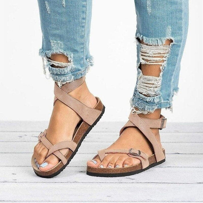 LP | | Sandali eleganti con cinturini in pelle
