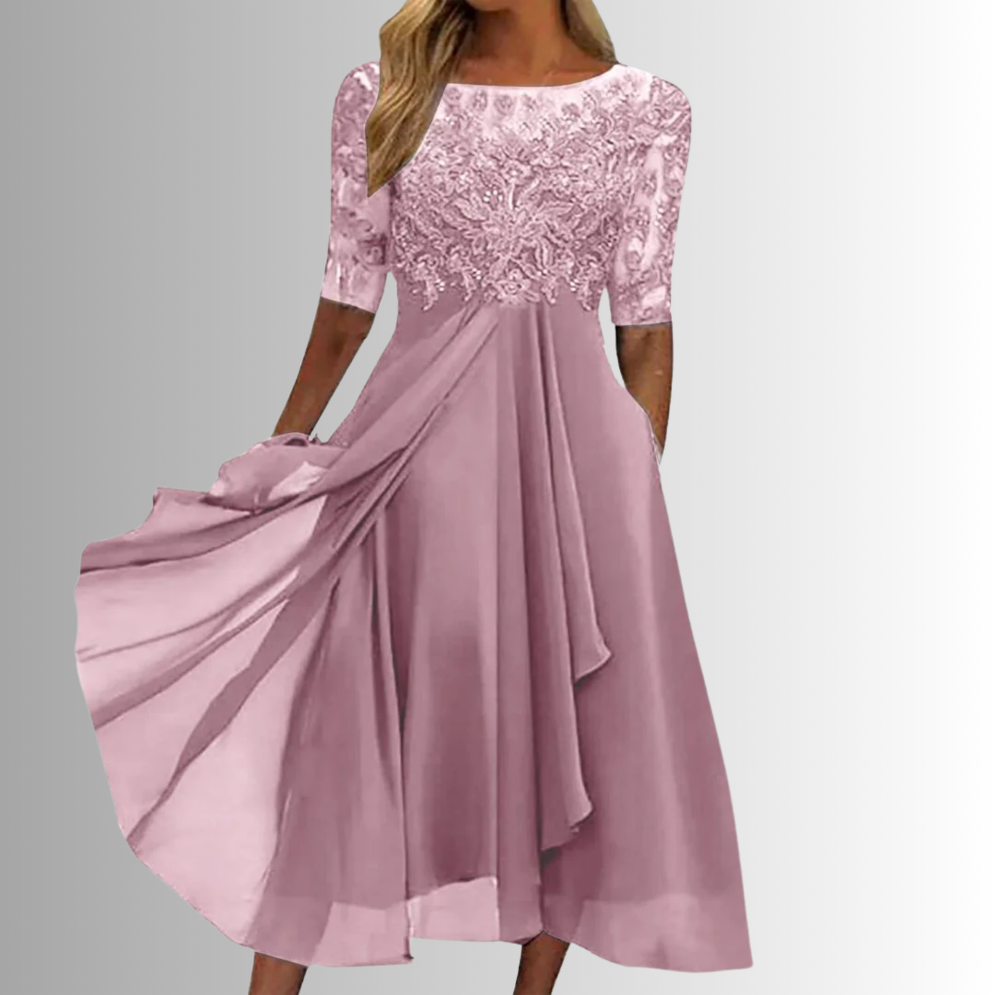 LP | Abito elegante in pizzo