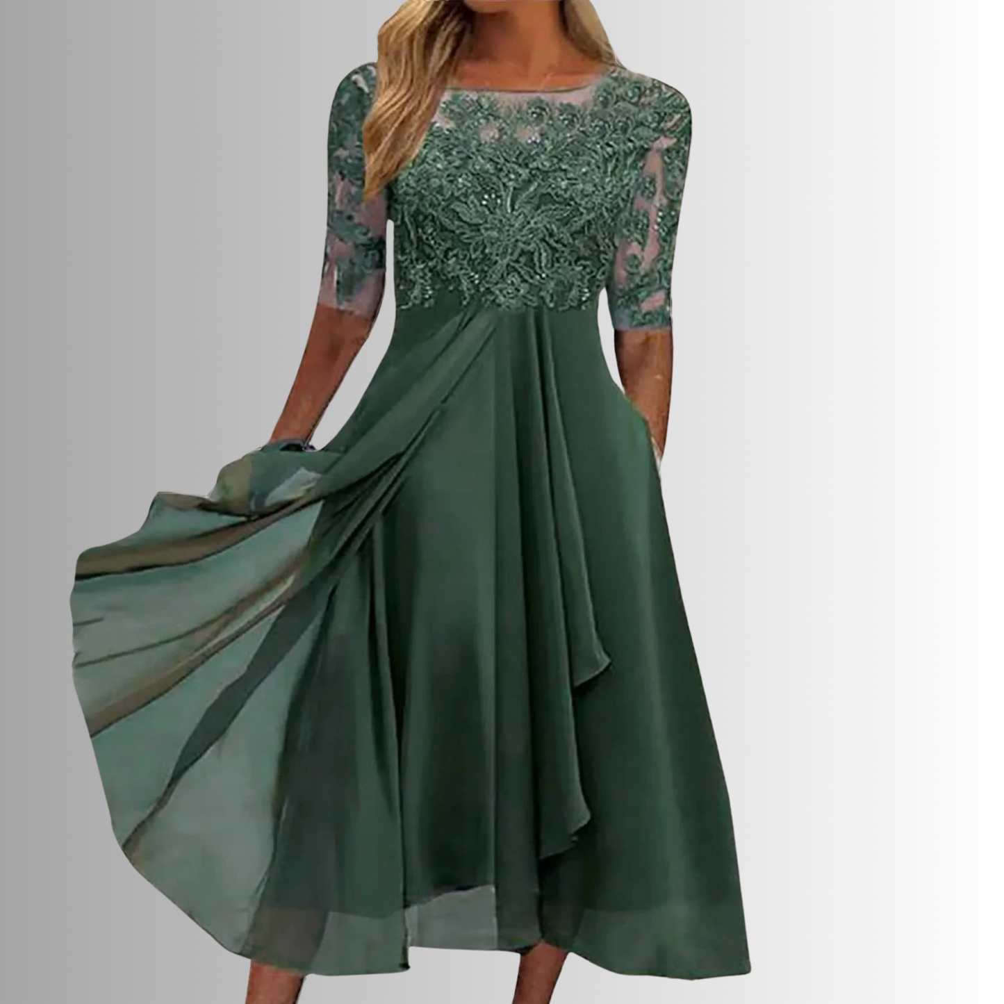 LP | Abito elegante in pizzo