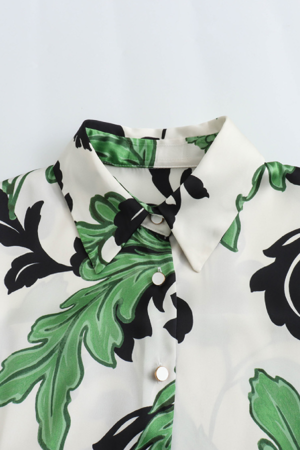 LP | Abito a maniche lunghe con cintura in vita in stile camicia
