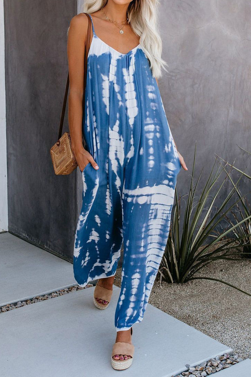 LP | Tuta moda a fionda tie-dye