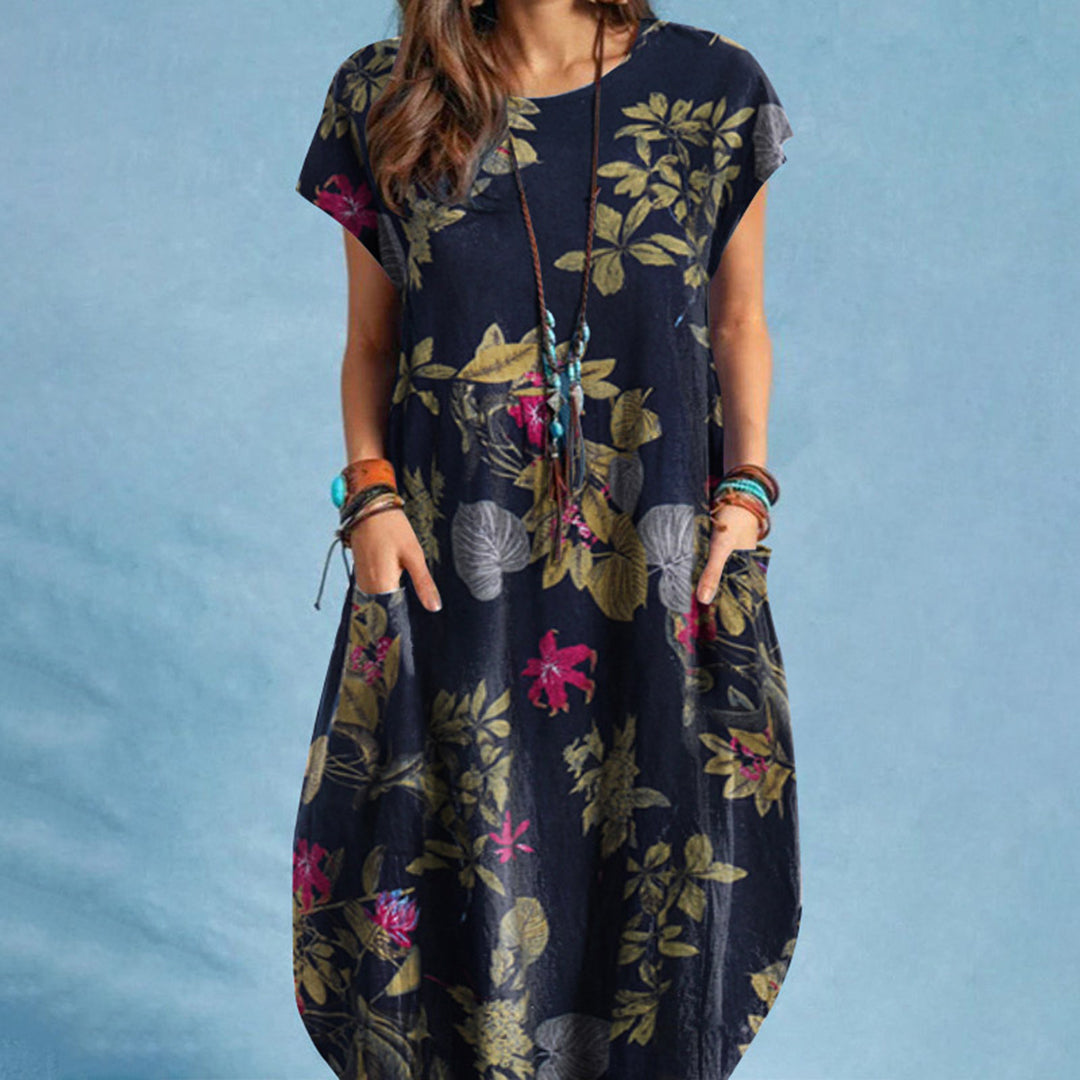 LP | Abito casual con motivo floreale | Midi