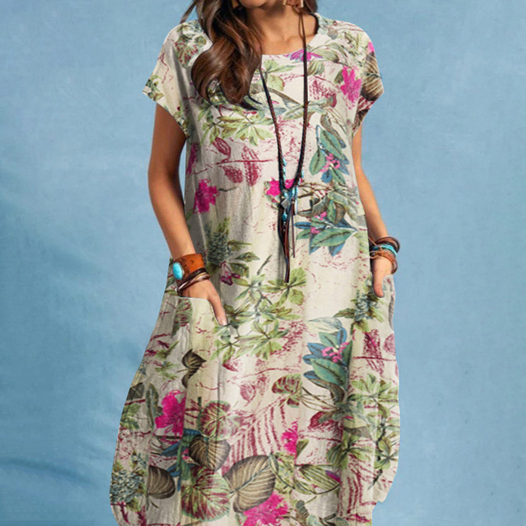 LP | Abito casual con motivo floreale | Midi