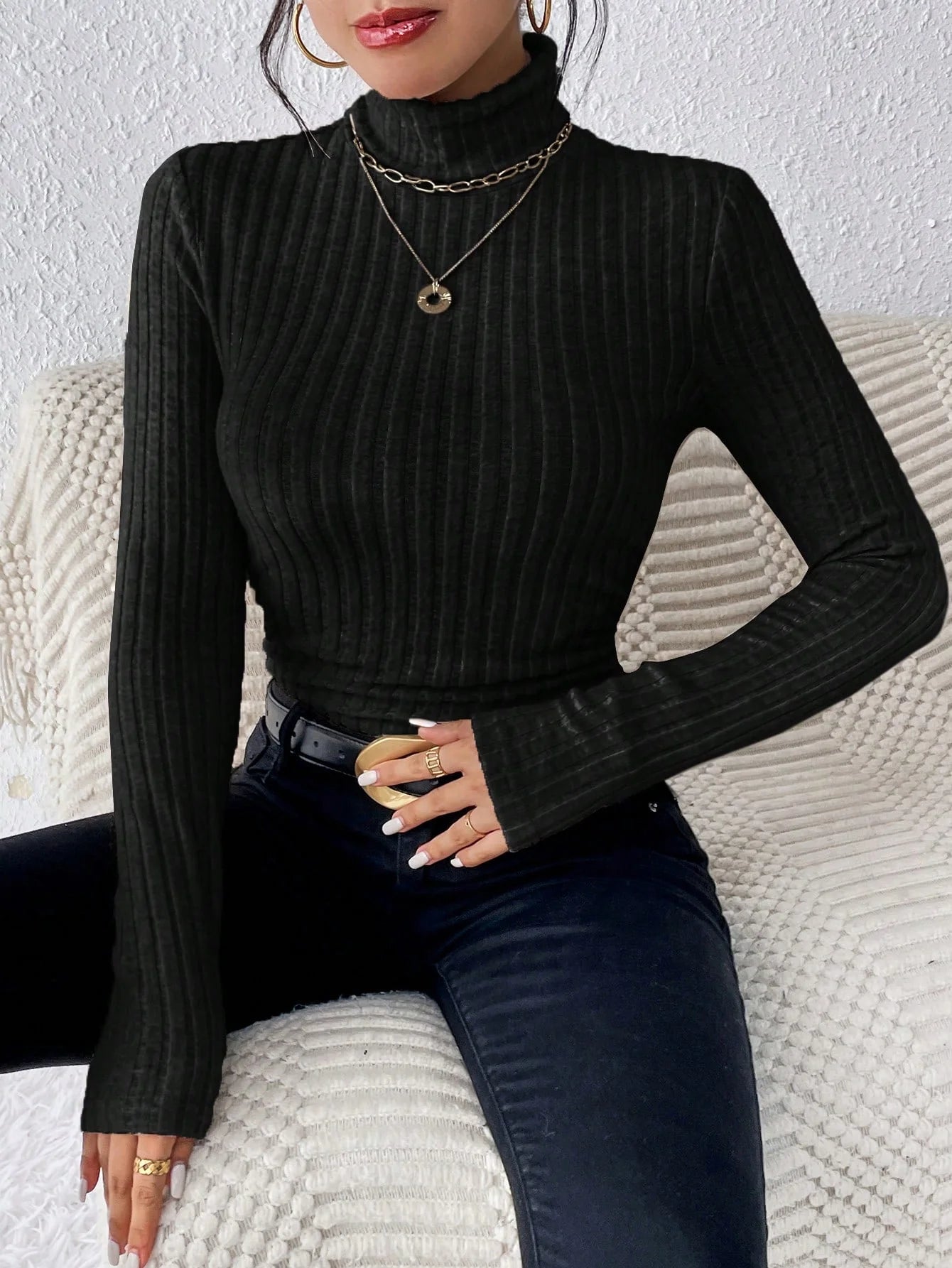 Accogliente e chic Maglione