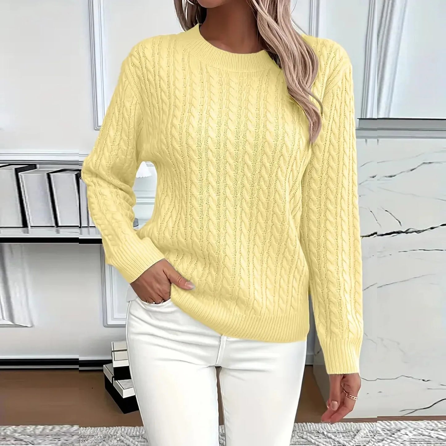Lussuoso e aggraziato Maglione