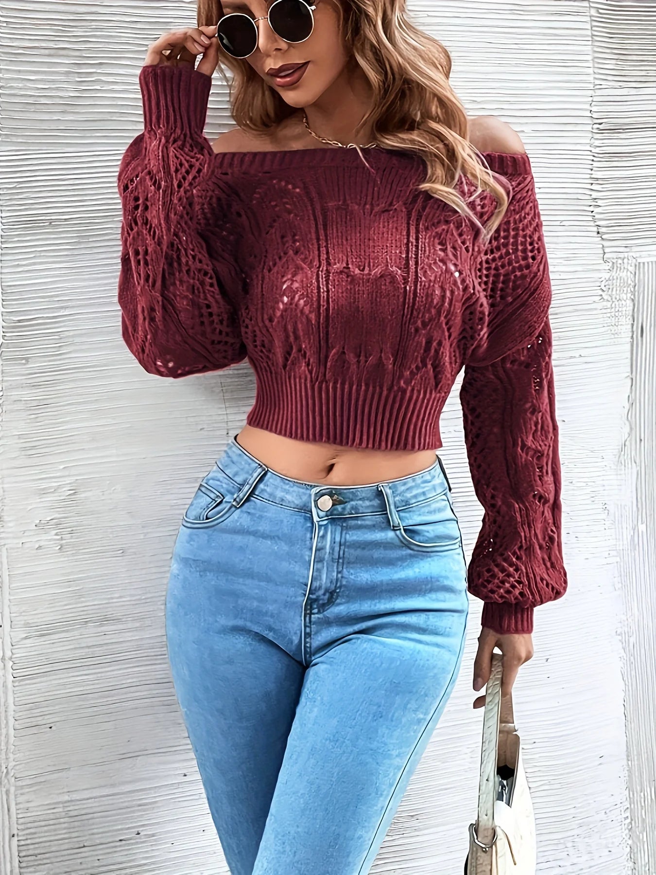 Moderno e minimalista Maglione