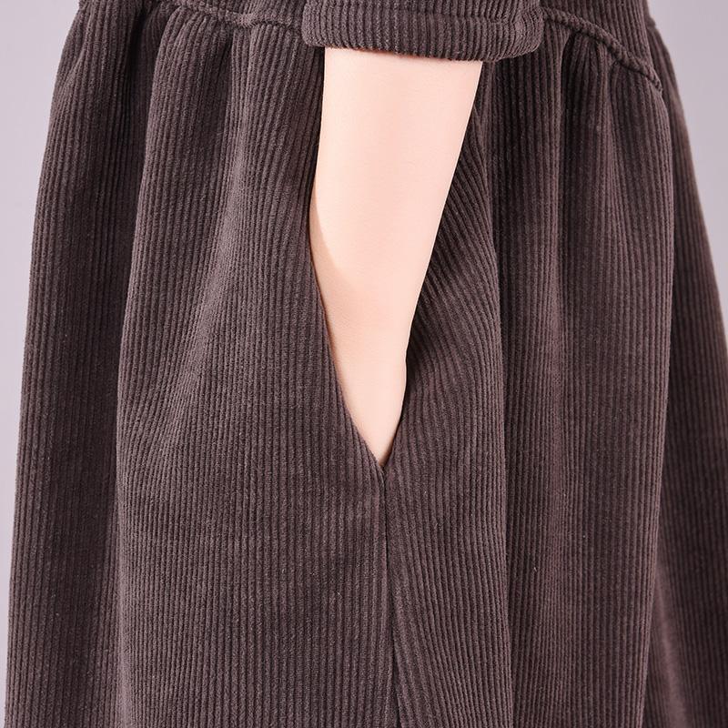 LP | Vestito di velluto a coste caldo e spesso di tendenza in primavera