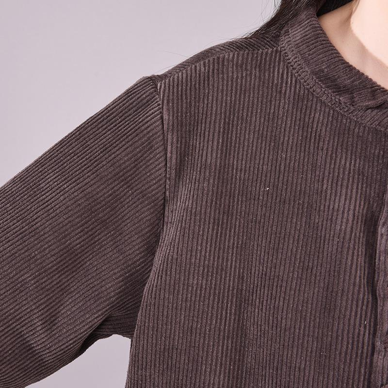 LP | Vestito di velluto a coste caldo e spesso di tendenza in primavera