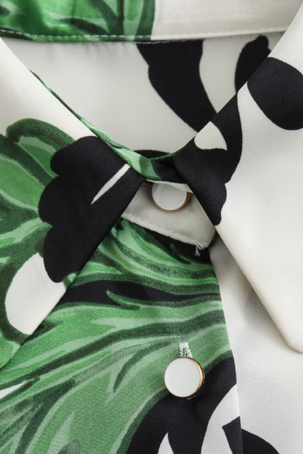 LP | Abito a maniche lunghe con cintura in vita in stile camicia