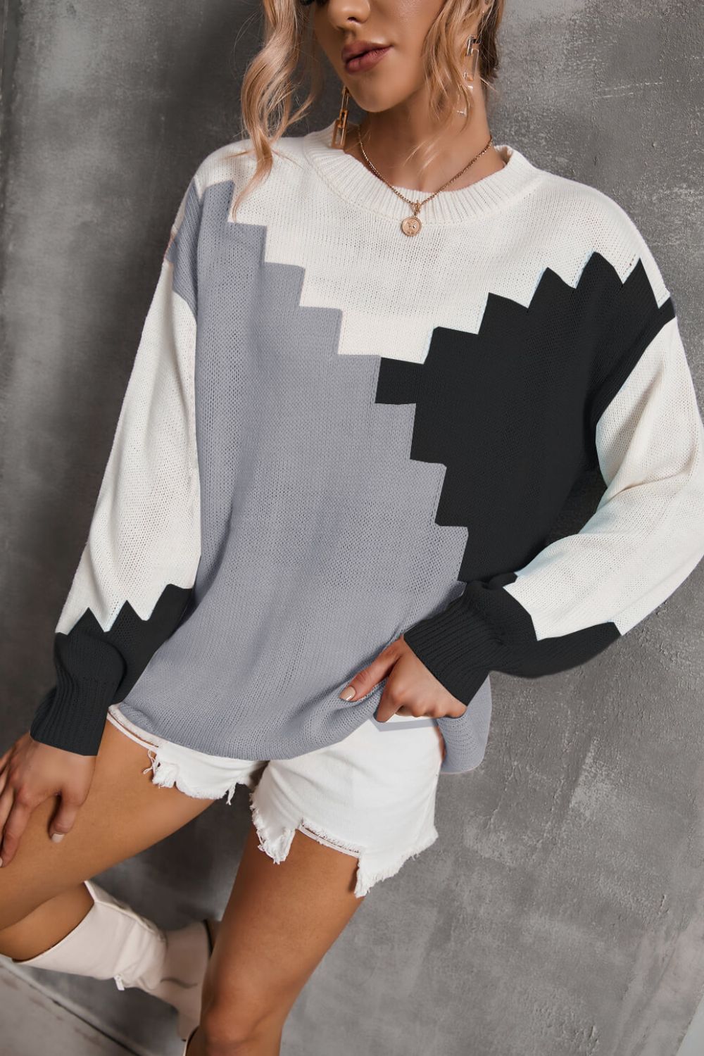 LP | Maglia semplice e di tendenza