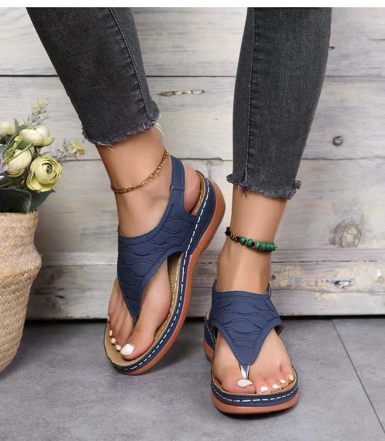 LP | Romanza Eleganti sandali con zeppa per il look estivo in spiaggia