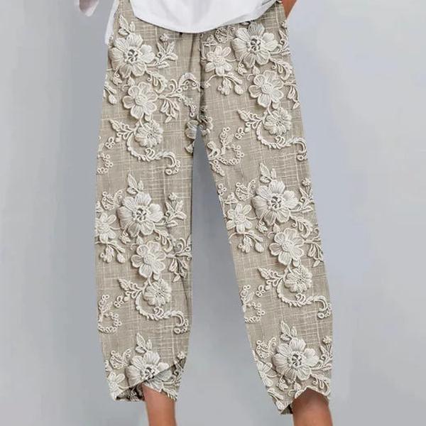LP | Pantaloni elasticizzati chic con coulisse in vita