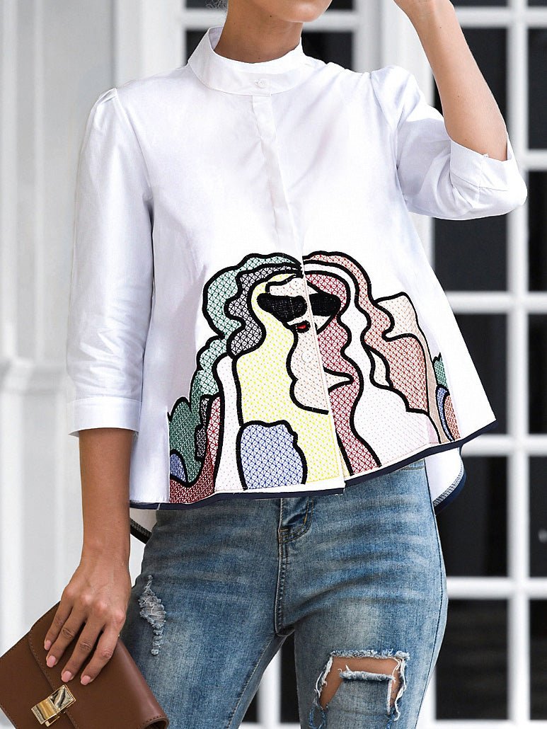 LP | Camicetta alla moda e minimalista