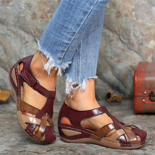 LP | | Sandali con zeppa per donna