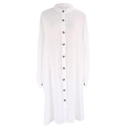 LP | Camicia di moda femminile monopetto per la protezione solare in spiaggia