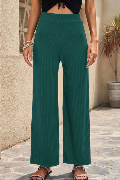 LP | Pantaloni casual a vita media dritti a tinta unita (6 colori)