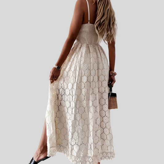 LP | Elegante tuta fluida con scollo a V