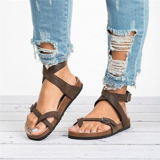 LP | | Sandali eleganti con cinturini in pelle
