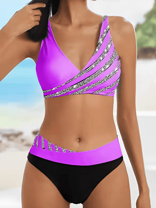 LP | Ami - Bikini estivo di lusso a righe
