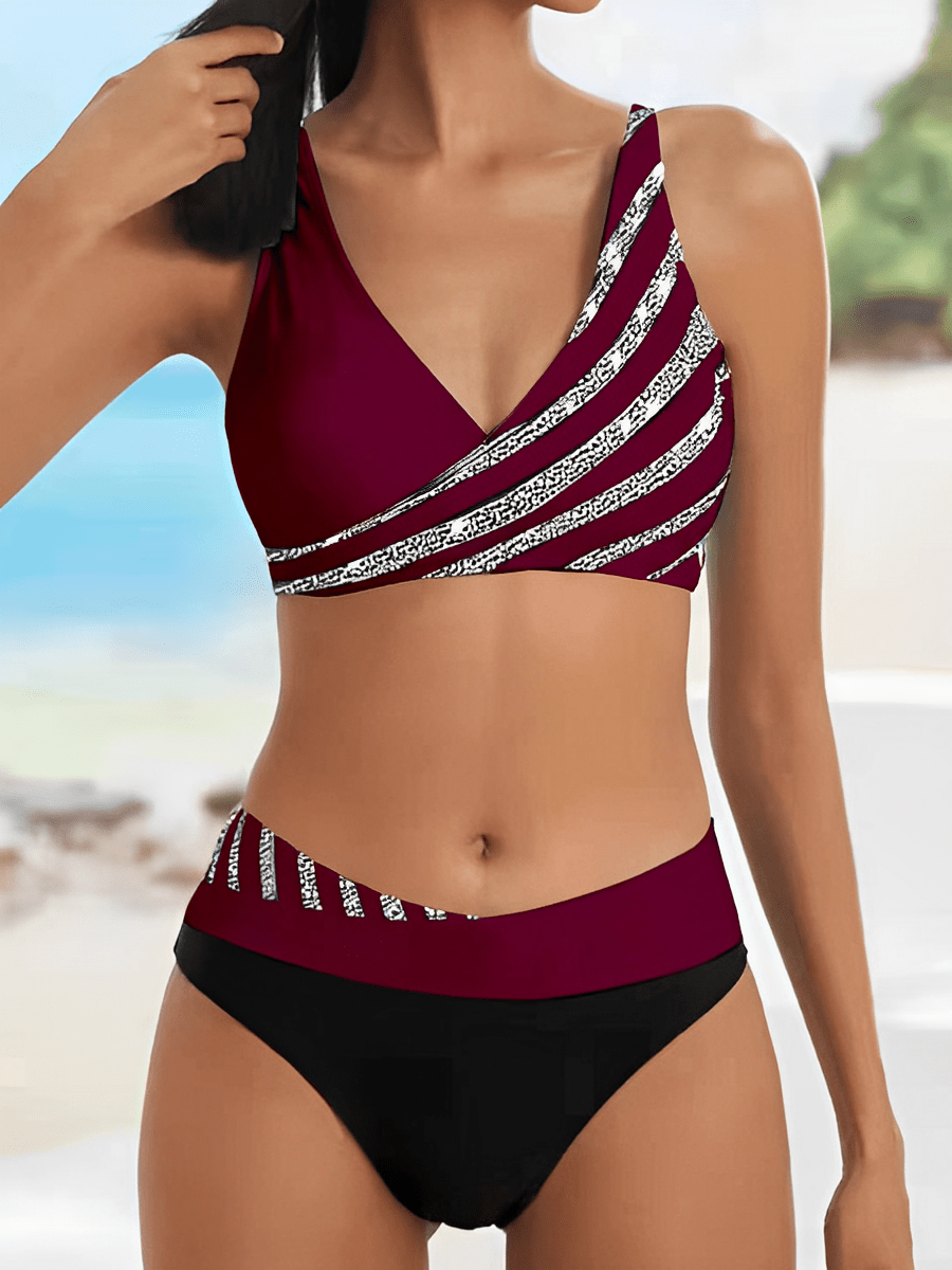 LP | Ami - Bikini estivo di lusso a righe