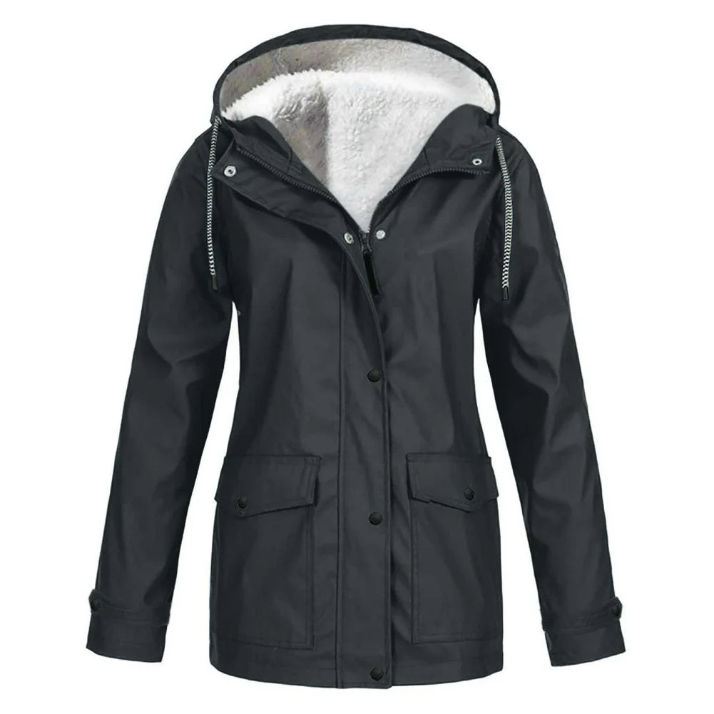 LP | Morbido e lavorato a maglia, cappotto in pile oversize
