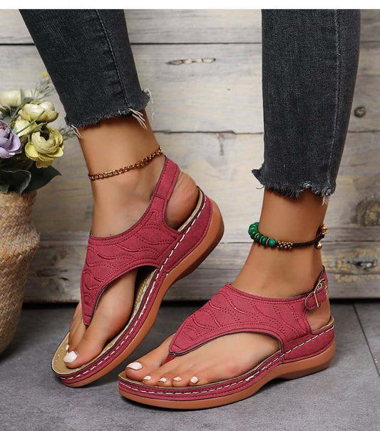 LP | Romanza Eleganti sandali con zeppa per il look estivo in spiaggia