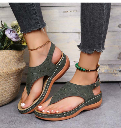 LP | Romanza Eleganti sandali con zeppa per il look estivo in spiaggia