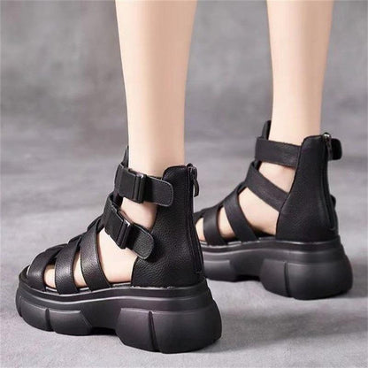 LP | Sandali gladiatori grossi con cinturini multipli