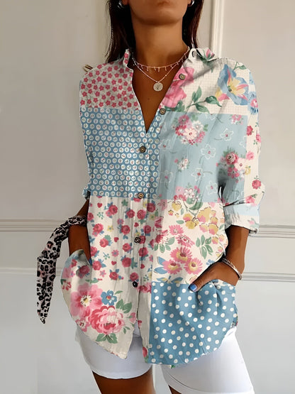 LP | Camicetta da donna Camicia a maniche lunghe button-down